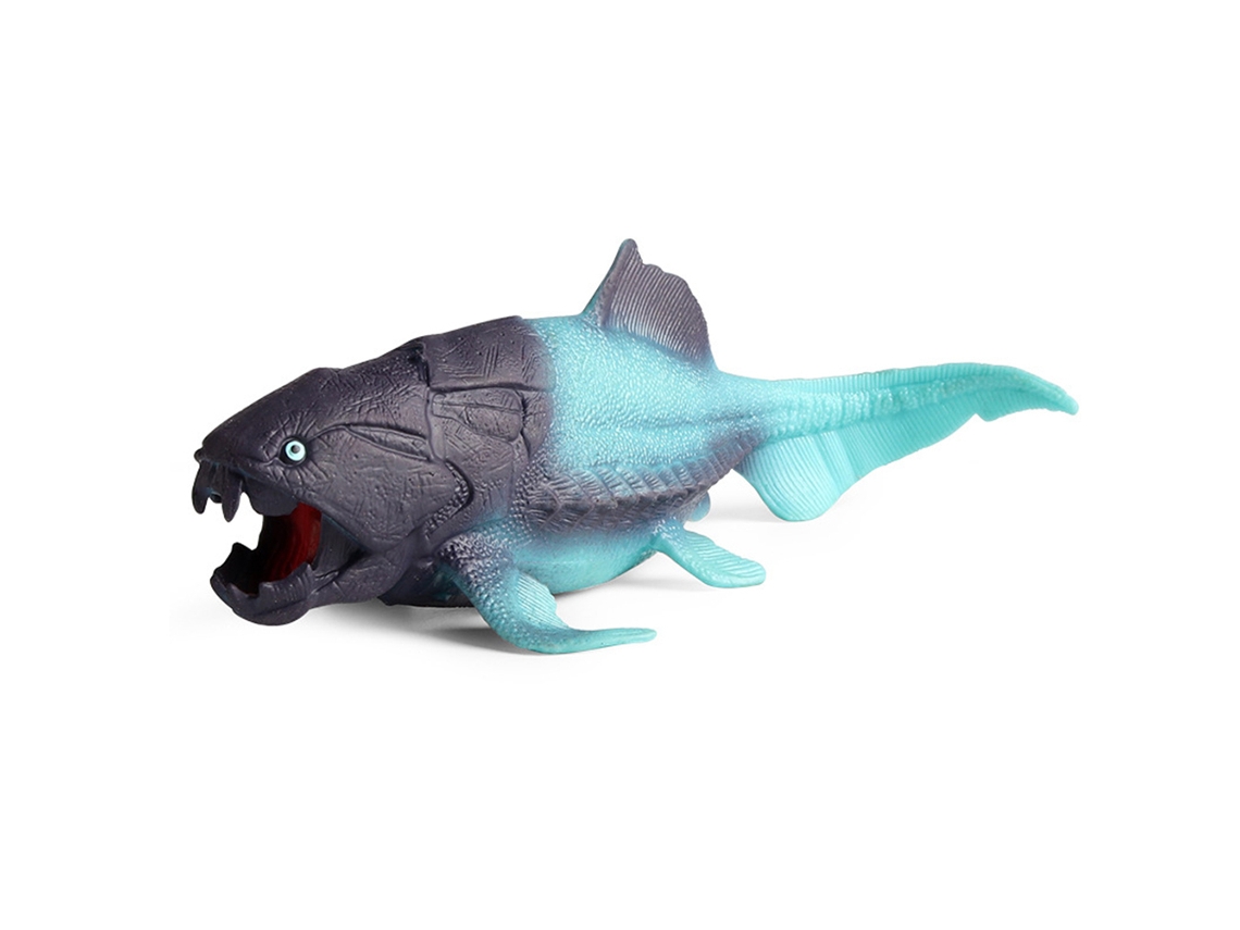 Primerox brinquedo de Alivio de Estresse Figura Animal Marinho Dunkleosteus Simulacao Realista