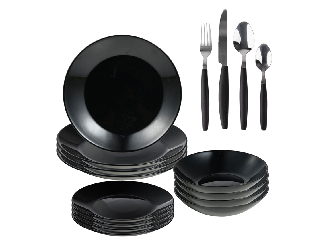 Conjunto Jantar San Ignacio Com 12 Peças Conjunto Talheres Aço Inoxidável Com 16