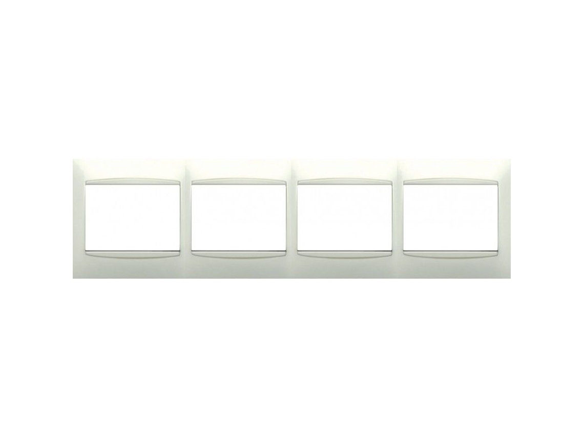 Moldura 4 Elementos Branco Com Acabamento Bjc Coral 21214