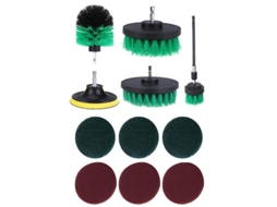 Conjunto de Escova de Broca 12Pcs ALLINLESS