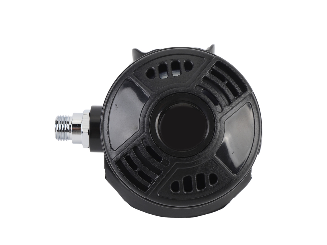 Regulador De Mergulho Estágio Secundário Silicone De Qualidade Alimentar Multifuncional Preto Explorer