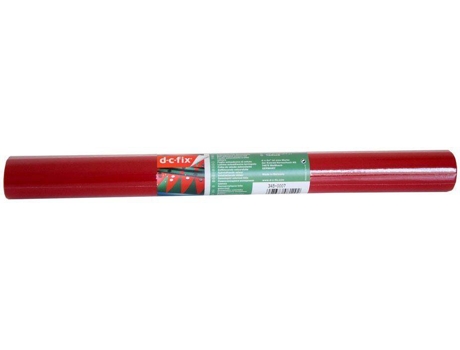 Rolo Adesivo Deco Original, 45 cm x 1 m, Veludo Vermelho
