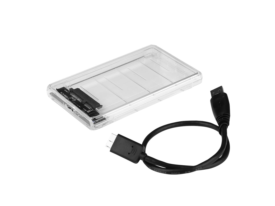 Caixa De Hd Externo Usb 3.0 Micro Para Ssd 2.5 Polegadas Sata