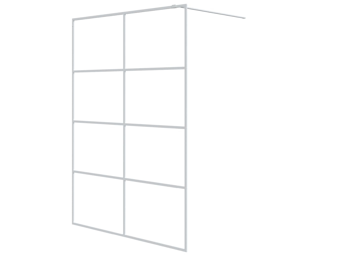 Shower Wall, Shower Walls Vidaxl Branco Vidro (140 X 195 Cm)