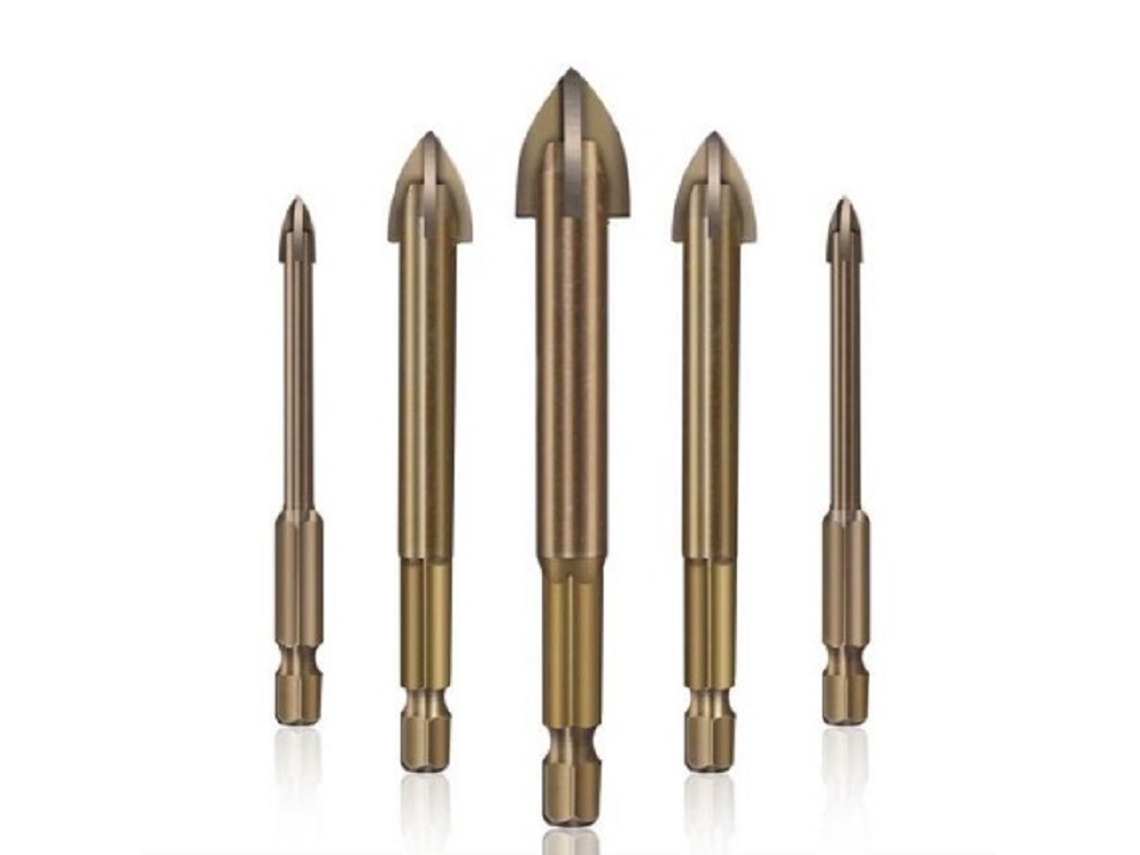 Broca Para Azulejos De Vidro Cerâmico Ferramenta De Perfuração Universal Eficiente, 5 C Slowmoose