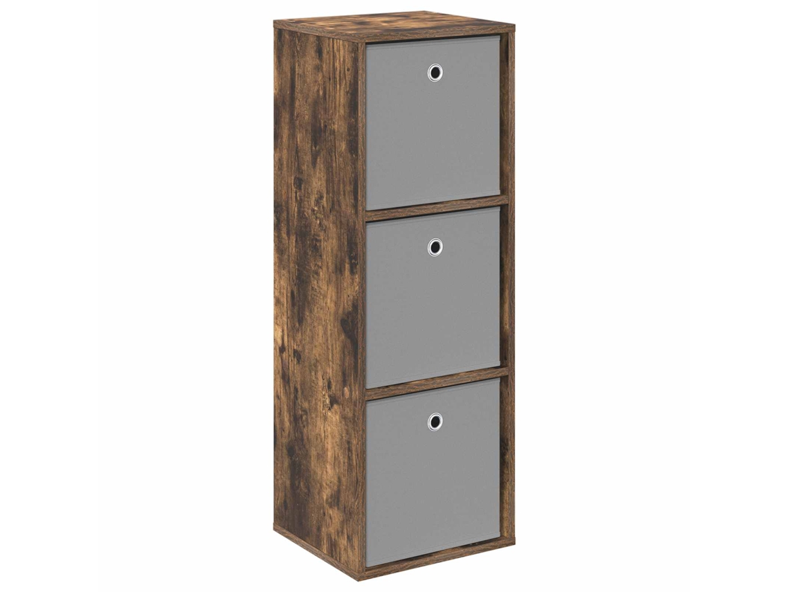 Conjunto 1 Buffet Vidaxl Castanho Derivados De Madeira (35 X 32 X 99,5 Cm)