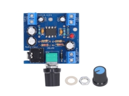 Placa Amplificador Áudio 15W Canal Duplo Volume Ajustável S/MARCA