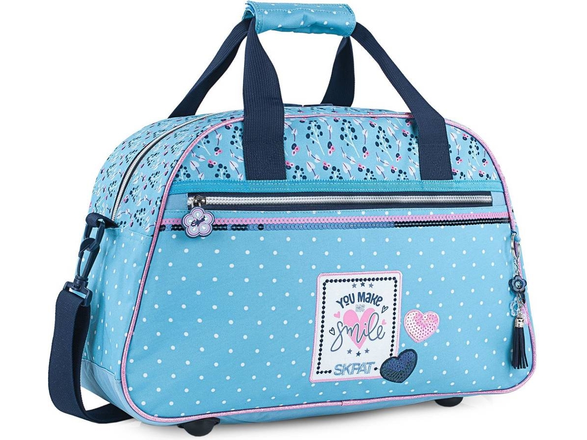 Saco de Desporto SKPAT 131445 Azul (45x28x20cm)