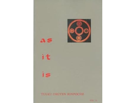 Livro as it is, volume ii de tulku urgyen rinpoche (inglês)