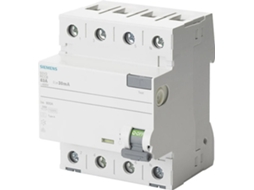 Disjuntor de corrente residual 4 polos 40 A 400 V 5sv3644 6 Siemens (5sv3644 6)