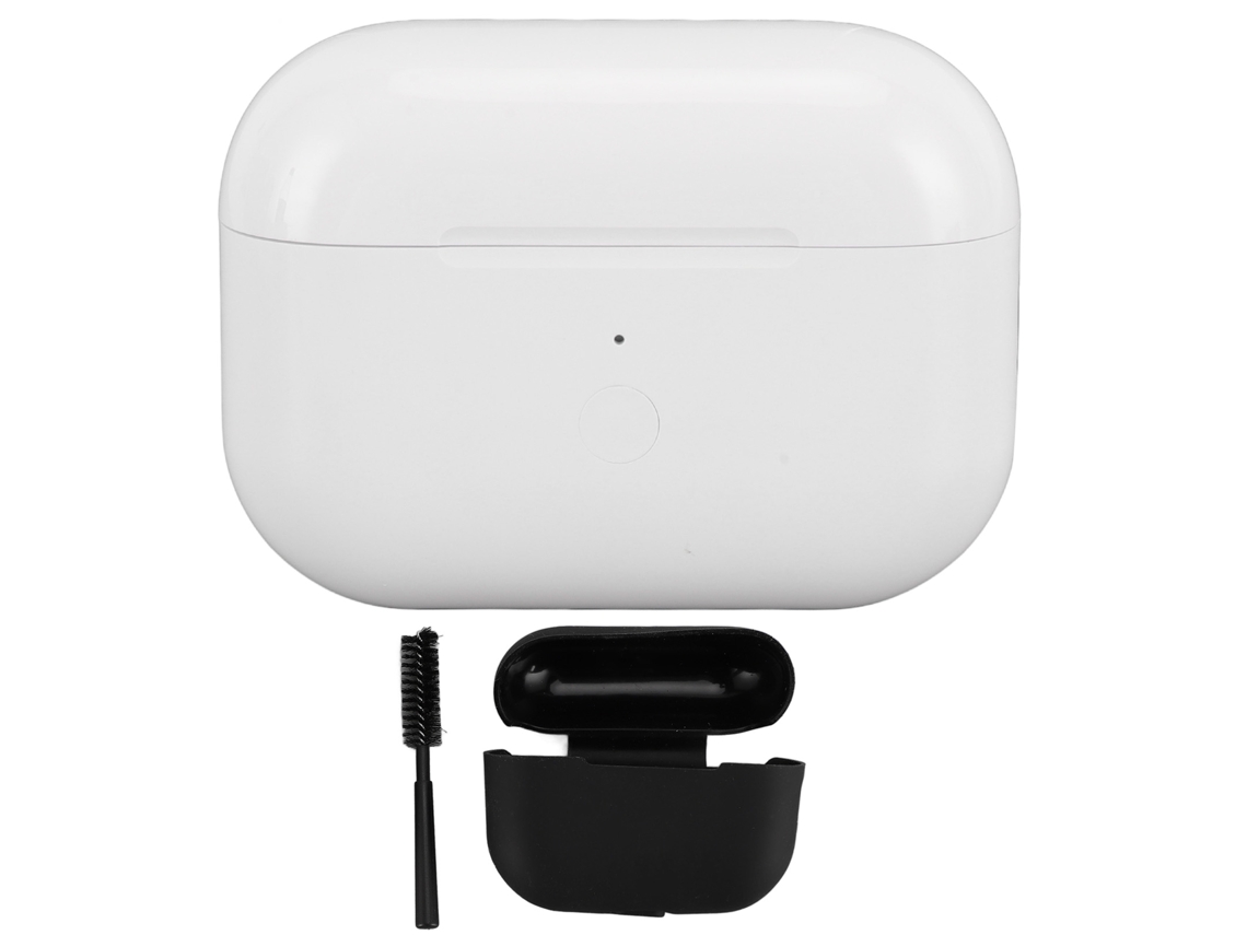 Estojo De Carregamento Sem Fio 660mah Para Fones De Ouvido Ios Pro 2ª Geração Com Botão De Sincronização Bluetooth