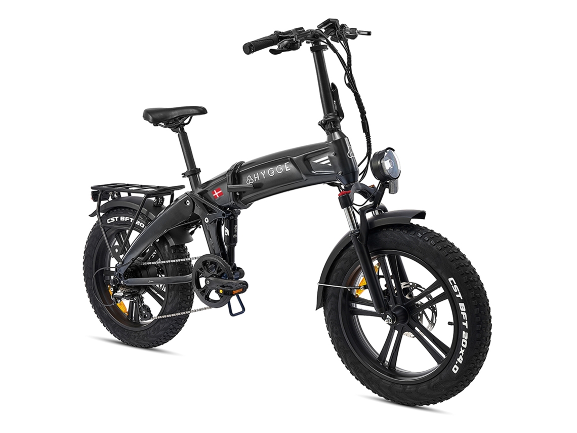 Sorø 2026 - Bicicleta Elétrica Dobrável Fat Tyre 48v 14,5ah - Preto Obsidiana