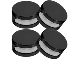 Clips Para Espelho Sem Moldura, Conjunto De 4 Peças, Pretos