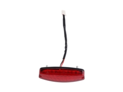 Farolim Traseiro e Luz de Travão de 12v com 3 Fios para Atv (quadriciclo) Luz de Sinalização e Chapa (vermelha) (stop)