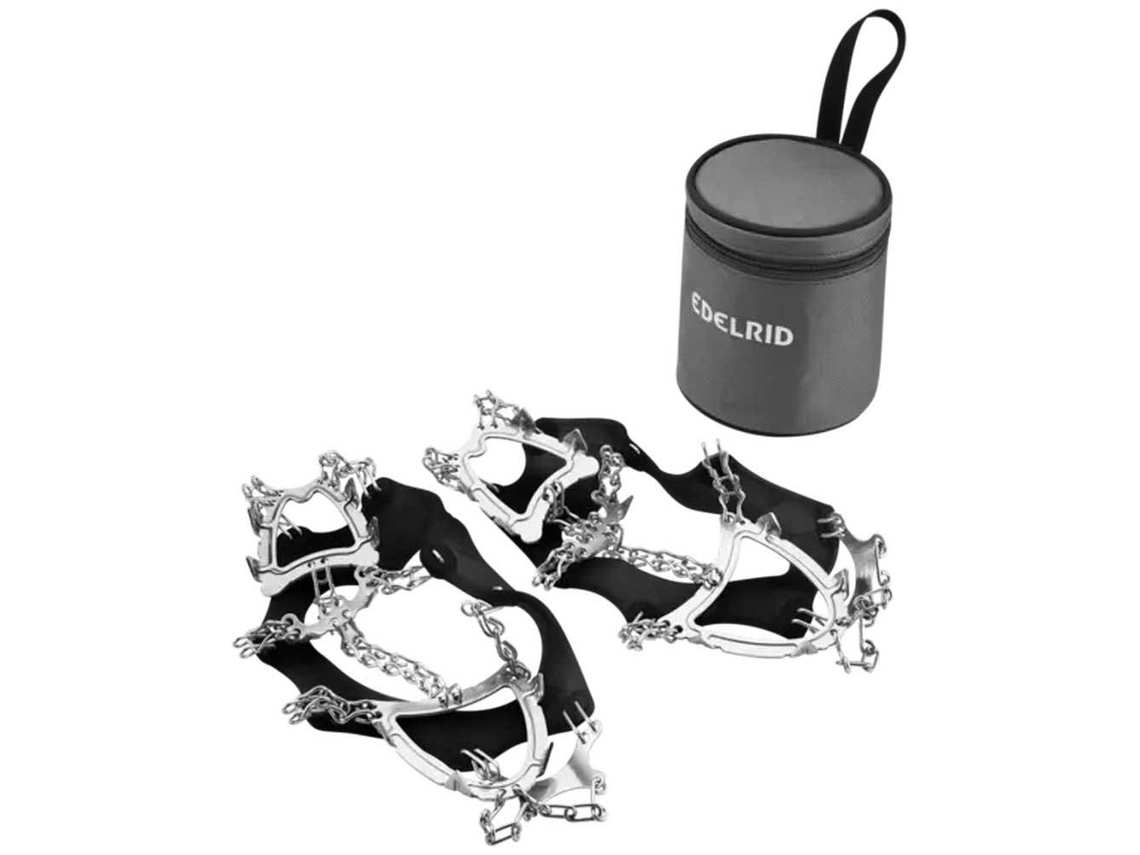 EDELRID Crampons Alpinismo Spiderpick Prateado M