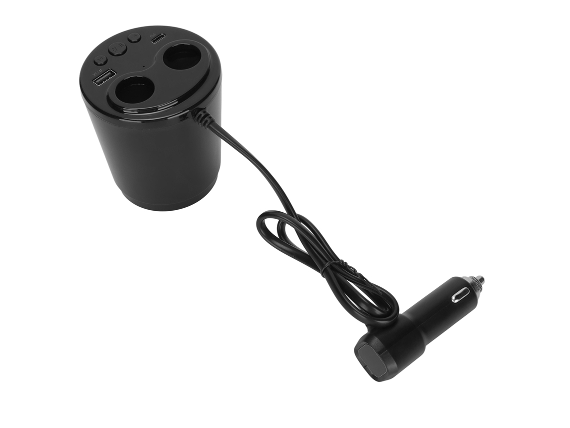 Carregador Usb Duplo Transmissor Fm Bluetooth