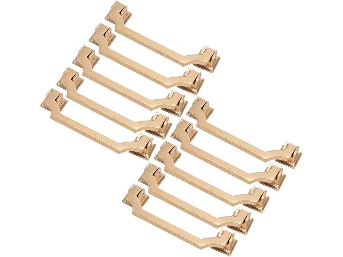 Conjunto De 10 Puxadores Para Portas Armários Cozinha, Puxadores Para Gavetas E Cômodas Decorativos Móveis De Cozinha