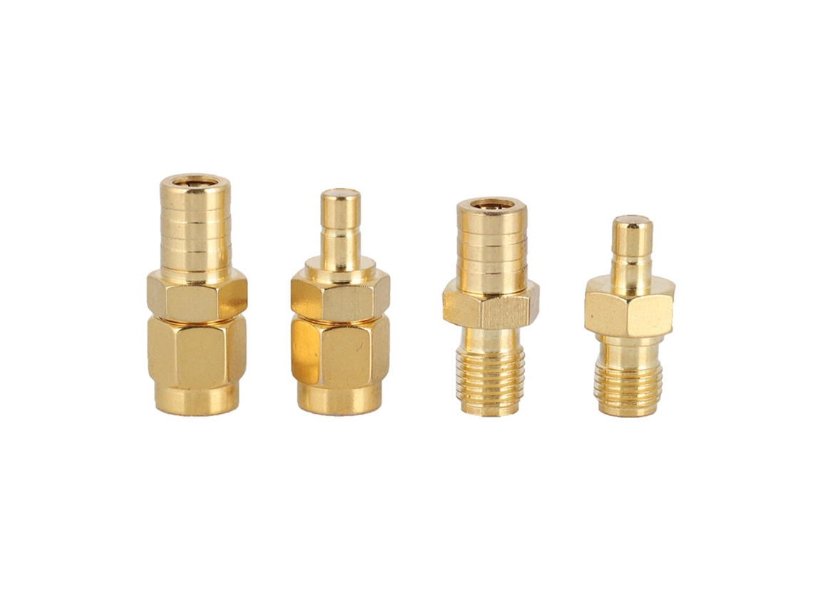 Kit de 4 Adaptadores RF Sma para Smb para Rádio Carro CHABERLU