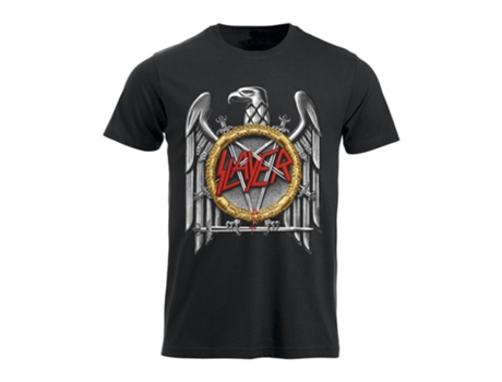 Camisola SLAYER Eagle (Preto - Algodão - L)