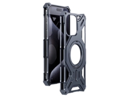 Suporte Casa Para Iphone 15 Pro Alumínio Prateado