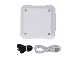 Ventilador Portátil com Clip Cinto 4000mah Usb Branco