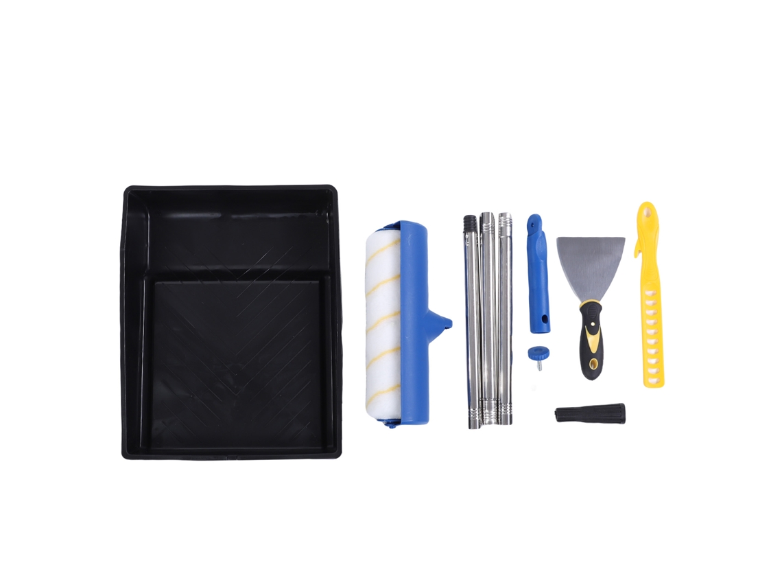 Conjunto De Rolos De Pintura (10 Polegadas, Ângulo Ajustável, Anti-gotejamento)