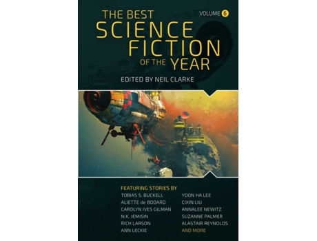 Livro the best science fiction of the year de neil clarke (inglês)