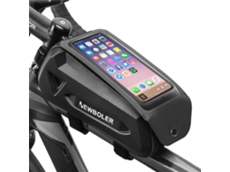 Bolsa Com Estrutura Frontal Para Telefone De Bicicleta Bolsa Impermeável Para Tubo Superior De Bicicleta Bolsa Com Suporte Para Telefone Com