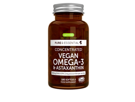 Igennus Pure & Essential Vegan Omega-3 & Astaxanthin 180â€™s