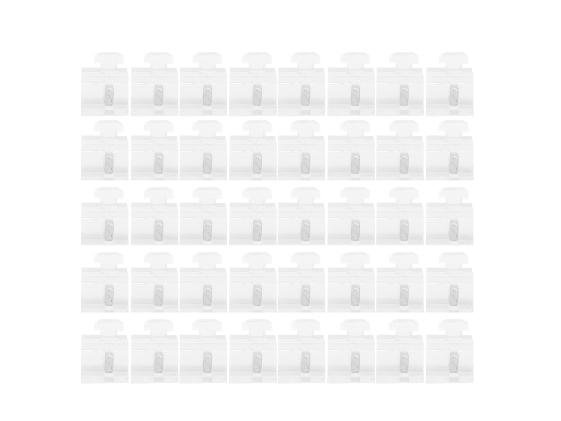 30 Peças Blocos Separadores Perfis De Alumínio Conectores De Vidro Suportes De Nylon Fixadores 4040