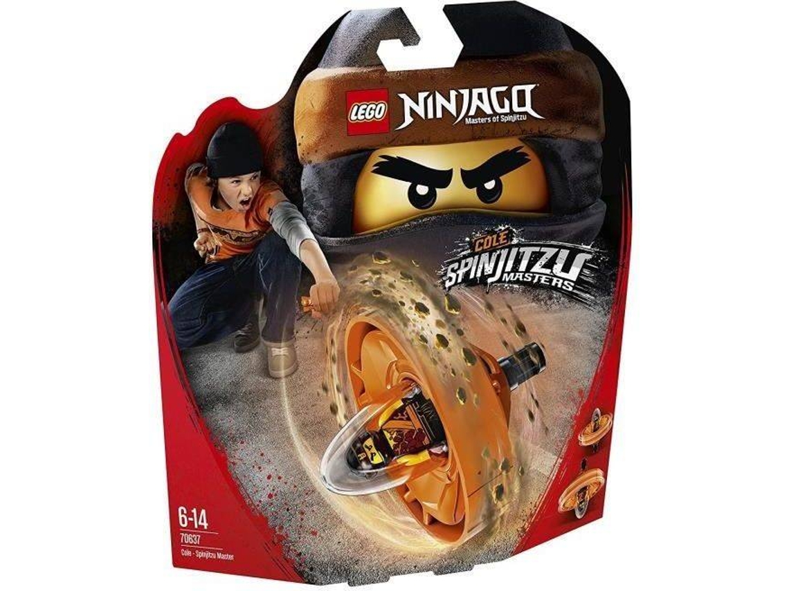 LEGO Ninjago: Cole - Spinjitzu Master - 70637 (Idade mínima: 6 - 73 Peças)
