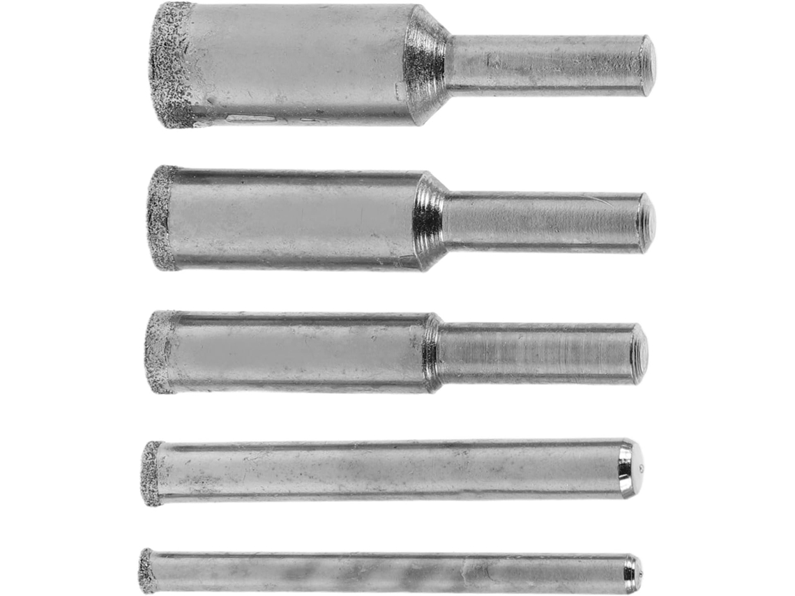 Conjunto De 5 Brocas Esféricas Côncavas Esmeril Para Acabamento