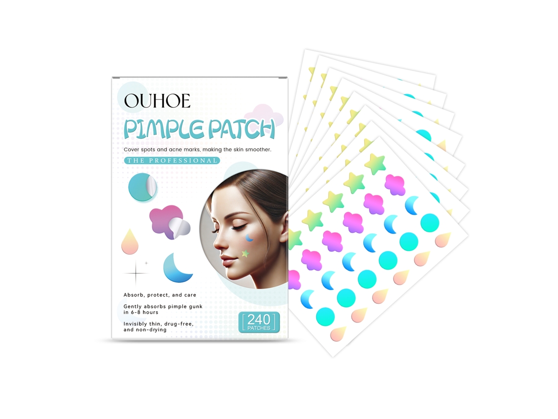 Parche Multicolor Eficiente Limpeza Rápida