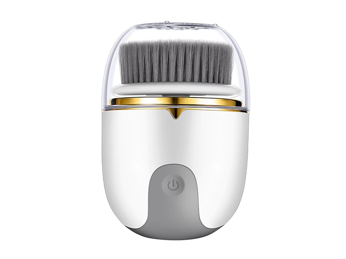 Limpiador Facial Elétrico Com Três Cabeçotes E Frequência Dual De Acordo Com O Tipo Para Conseguir Uma Pele Suave E Sedosa. Dam