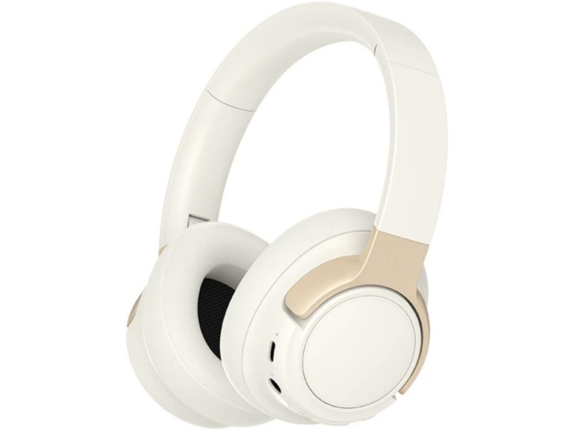 Fones De Ouvido Híbridos Com Cancelamento Ruído Ativo, Bluetooth 6 4, Supra Auriculares, 40 Horas De Reprodução