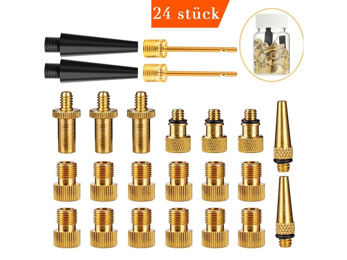 Conjunto de 24 Adaptadores para Rack de Válvulas, Leves, Robustos, Convenientes e Compactos. BRILVIBERA