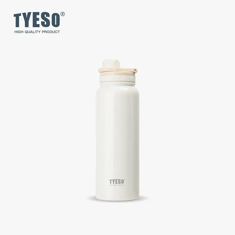 Garrafa De Água Térmica Para Carro (branca, 1200 Ml), Garrafa De Água Térmica Em Aço Inoxidável