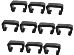 Clips Para Móveis, 10 Peças, Plástico Preto, 5,25cm, Sofá | Montagem