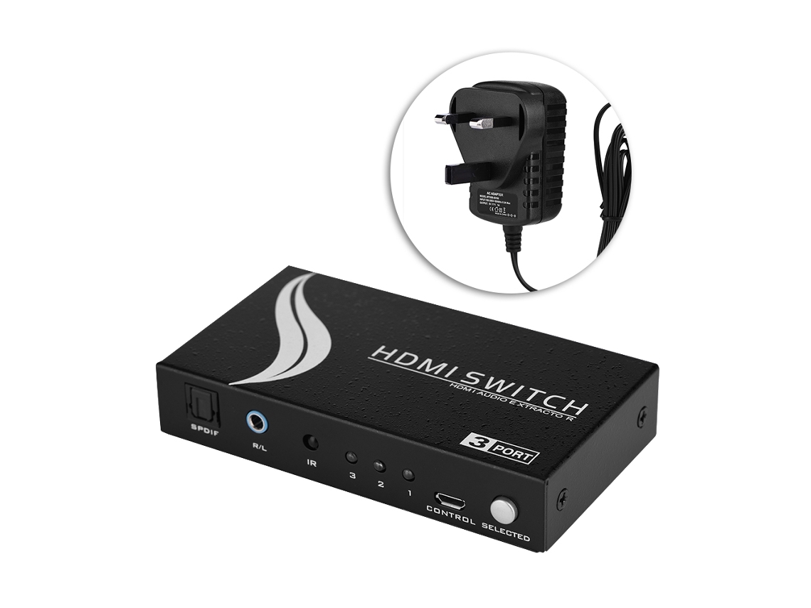 Switch Hdmi 3 em 1 LAXISCREED 4k