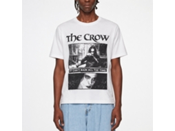 Rockinstone The Crow Movie Squares White Adult T-shirt Size:xxl