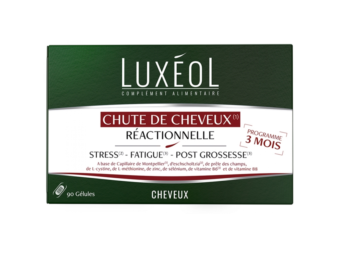 Queda de Cabelo Reativa 90 Cápsulas LUXÉOL