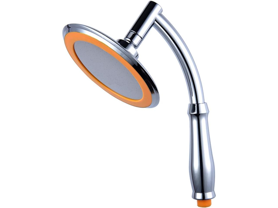 Chuveiro De Aço Inoxidável Ajustável 6 Polegadas Com Painel Grande, Conjunto De Chuveiro Com Ducha Manual, Chuveiro De Alta Pressão(6 Polegadas)