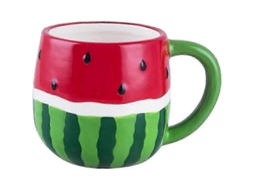 Recipiente De Cerâmica Em Forma De Fruta Simulada, Capacidade 482/510g, Dimensões 10.5x8.5cm, Tema Popular Do Ano