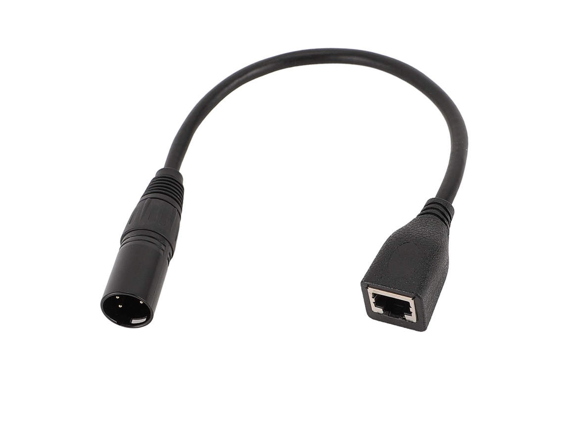 Cable Xlr Macho a Rj45 Hembra, 22awg, Blindado, 0,3 M | S/MARCA