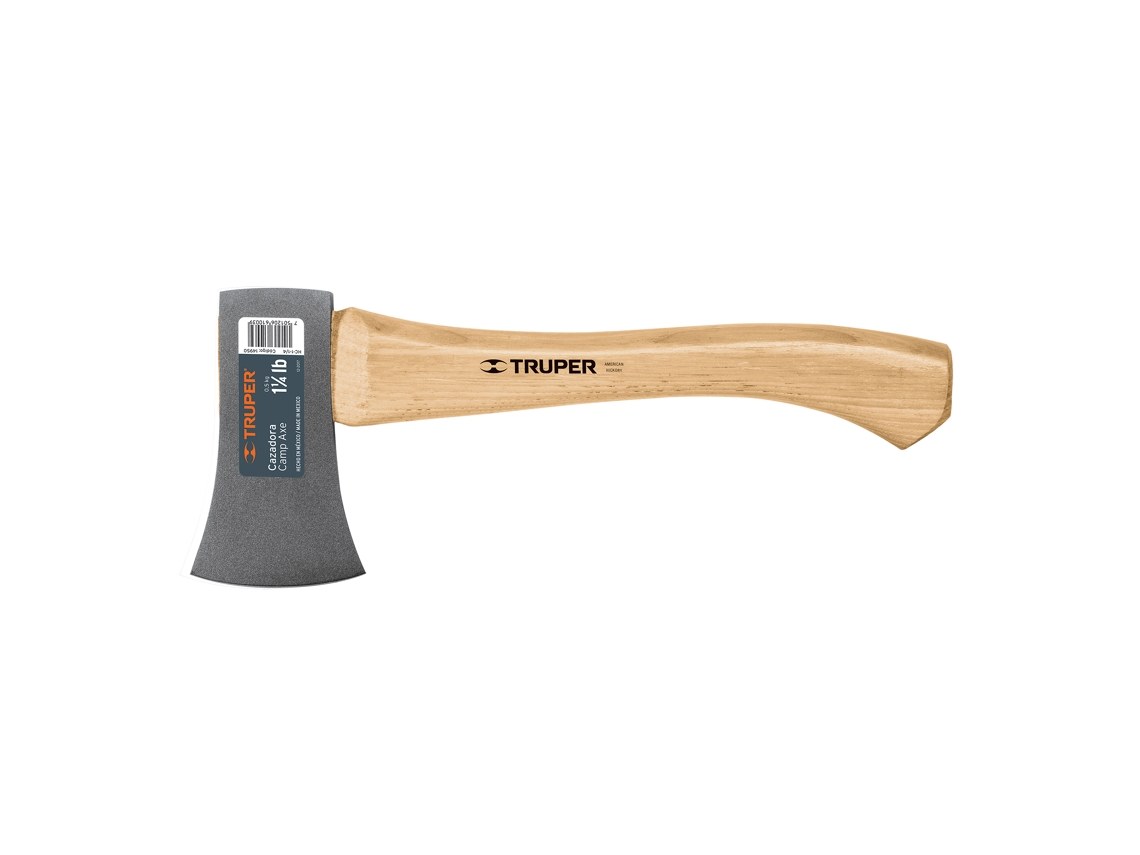 HACHA CAZADOR 565G MANGO MADERA, 35CM