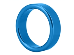 Anel Para Pênis Retardante Brinquedo Erótico Adulto Sexo Azul 45mm
