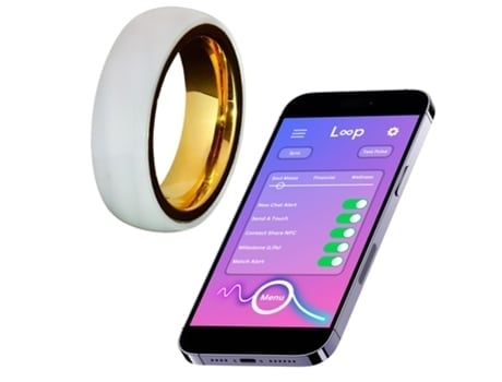 Smart Ring AUJEZON Css R10 Rastreamento de Indicadores de Saúde Pedômetro Rastreamento de Sono Ouro Rosa