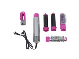 Laxiscreed Secador De Cabelo 5 Em 1 Com Chapinha E Pente Multifuncional Para Uso Doméstico