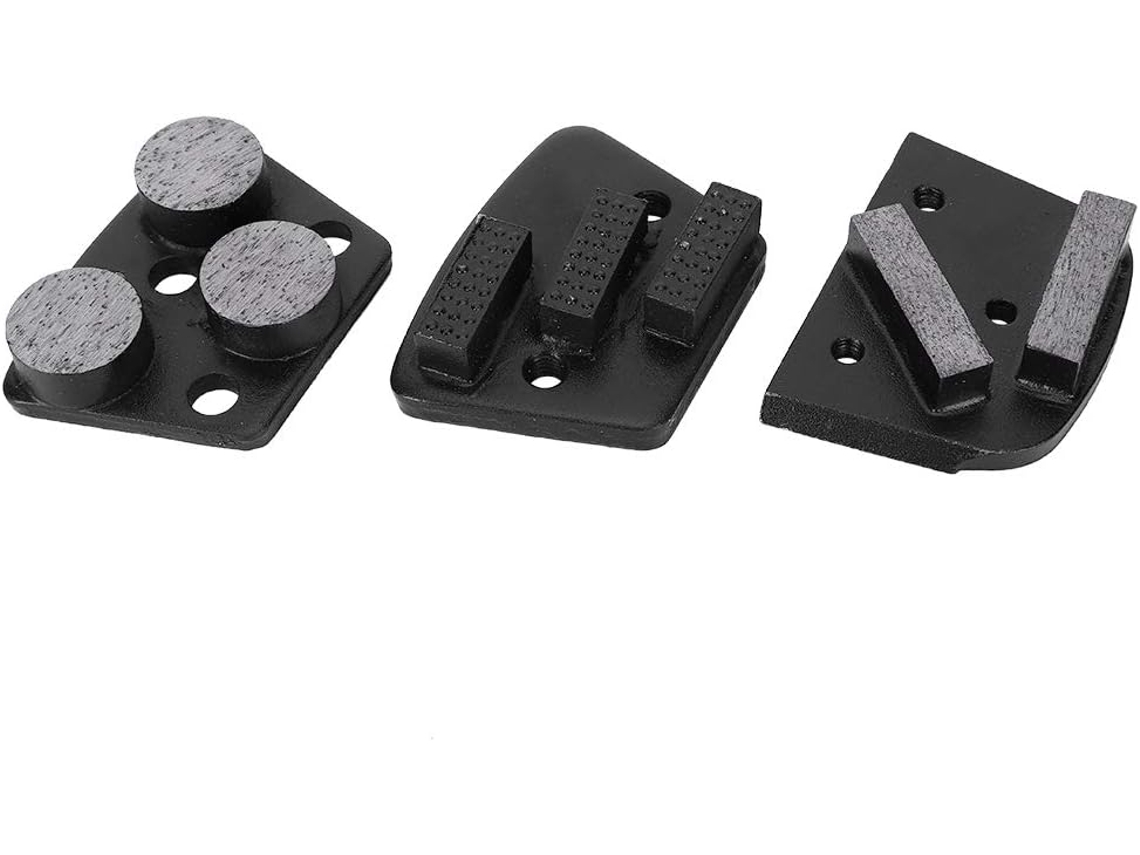 Conjunto De 3 Discos Diamantados Para Polimento Pisos, Blocos