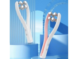 Massageador Facial de Rolo com Microcorrente Ems, Malloy Roll Firmador e Lifting V face 26s GOKOCO